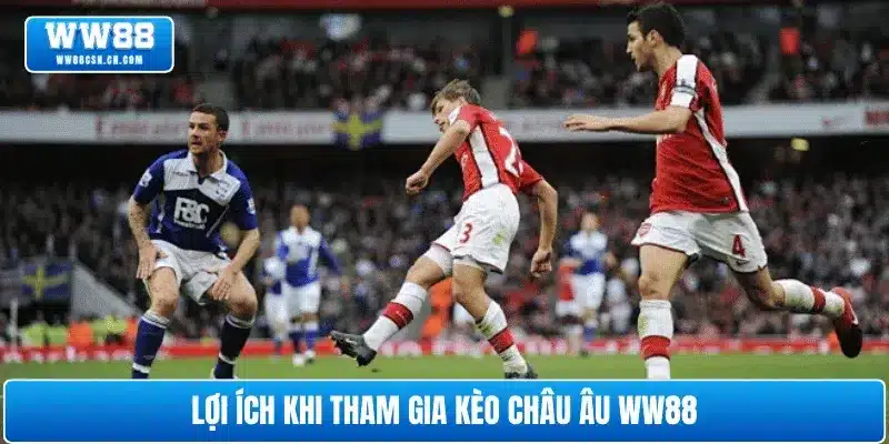 Lợi ích khi tham gia kèo châu Âu WW88